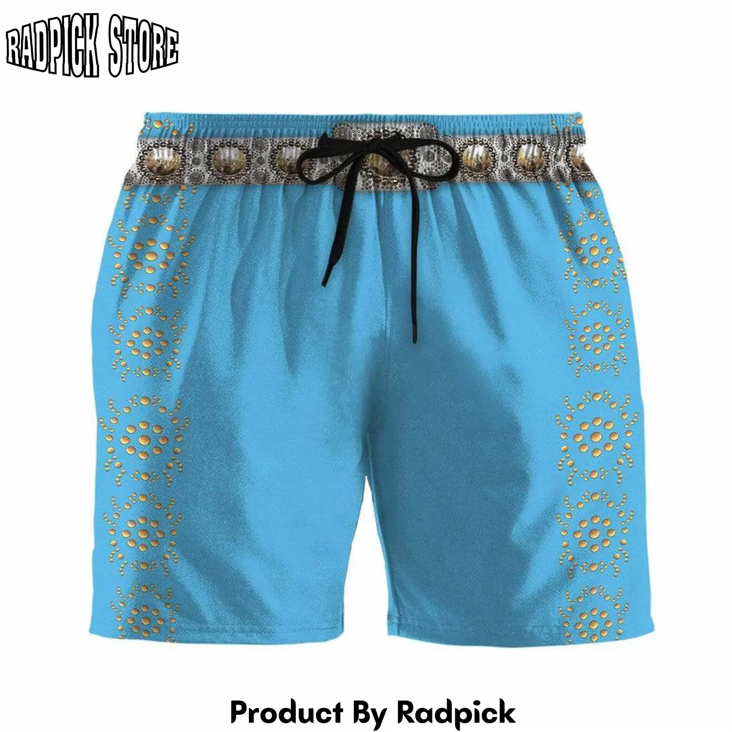 Radpick 3d elv prl custom beach shorts swim trunks asm rp631541